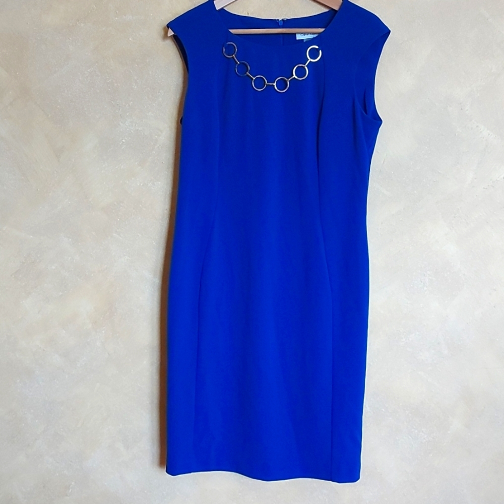 royal blue dress